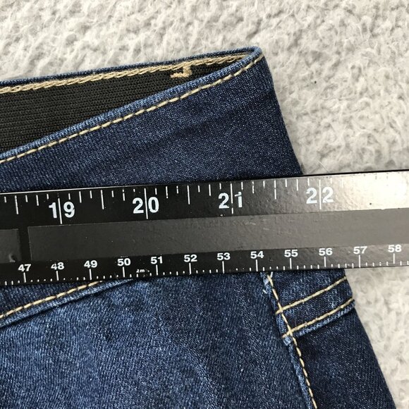 CATO Jeans Womens Size 24W Skinny Crop Stretch Waist Dark Wash Denim 42x23 NEW - Picture 11 of 15